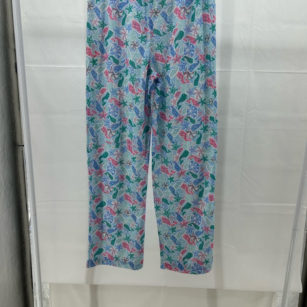 Vineyard Vines Cookie Whale Print Lounge Pants - Picture 2 of 3